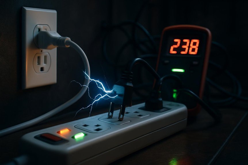 how surges start threaten devices