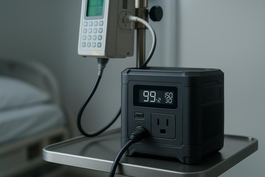 medical grade power reliability requirements