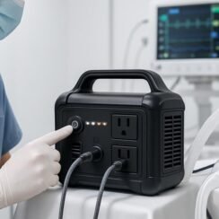 Medical Device Support Using Portable Power Stations