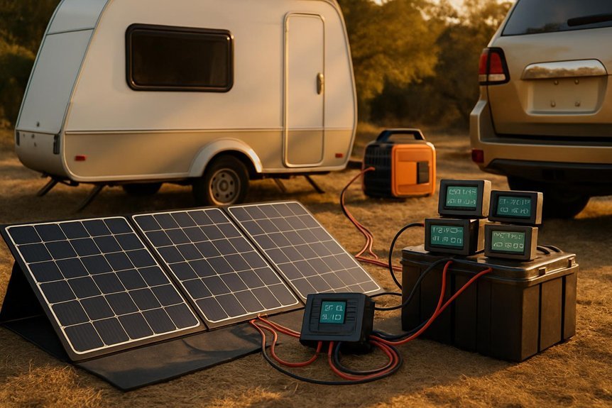 solar generator rv off grid plan