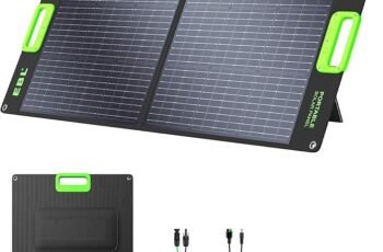 EBL Solar Apollo 100W Portable Solar Panel Review