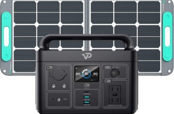 VIGORPOOL Generator 300, LAKE 300 + 100W Solar Panel