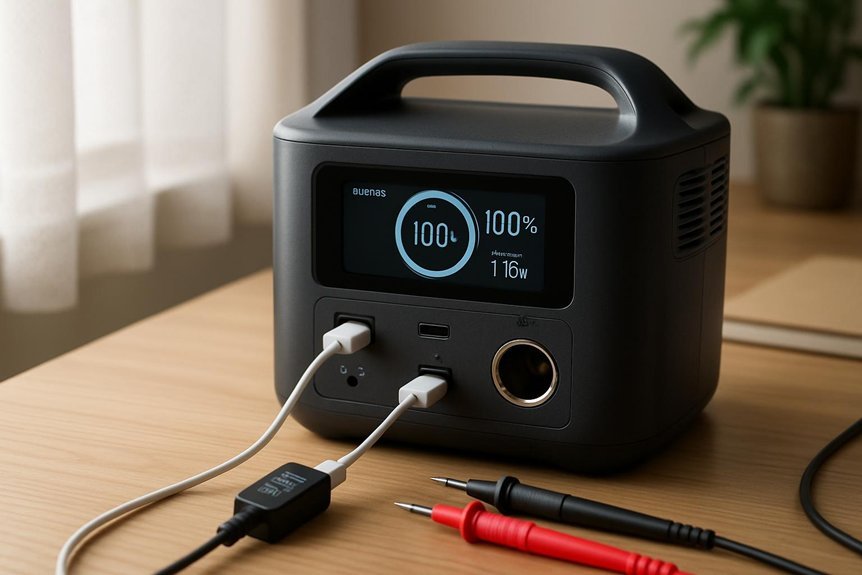 battery health resting voltage discharge temperature integrity