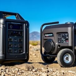 Portable Power Station Vs Dual Fuel Generator