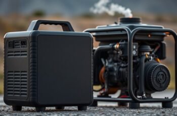Portable Power Station Vs Fuel-Powered Inverter Generator Efficiency
