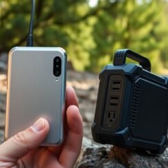 Lightweight Vs Heavy Portable Power Stations for Camping