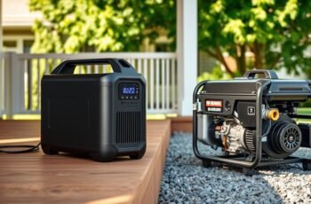 Portable Power Station Vs Gas Generator for Home Backup
