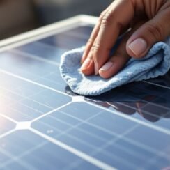 Cleaning Solar Generator Exterior Cleaning Solar Generator Exterior